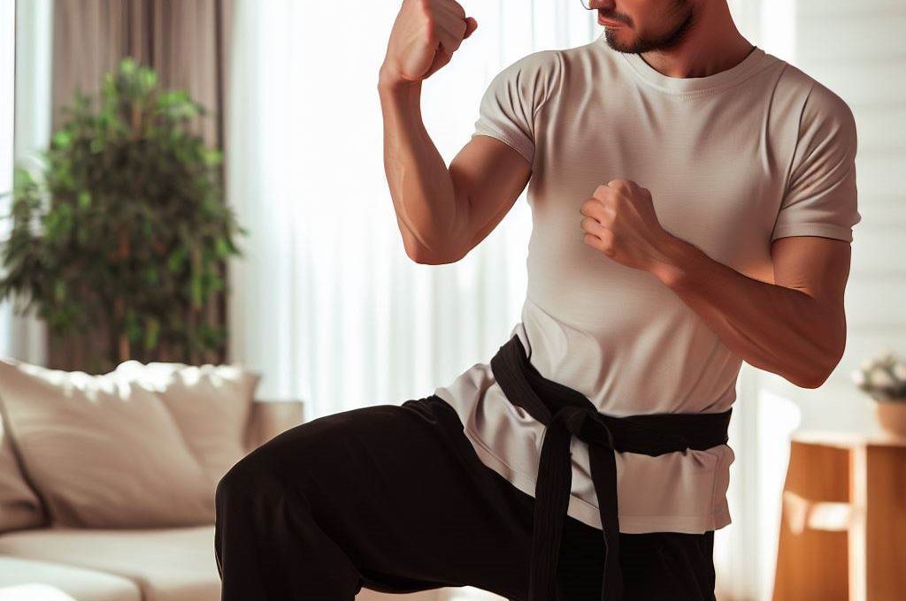 Jak trenować sztuki walki w domu